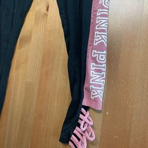 Victoria secret pink leggings size Large women’s